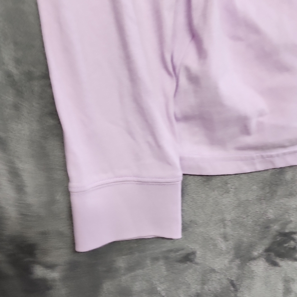 Vineyard Vines Lavender Long Sleeve purple Happy Easter Tee sz Medium - Picture 7 of 10